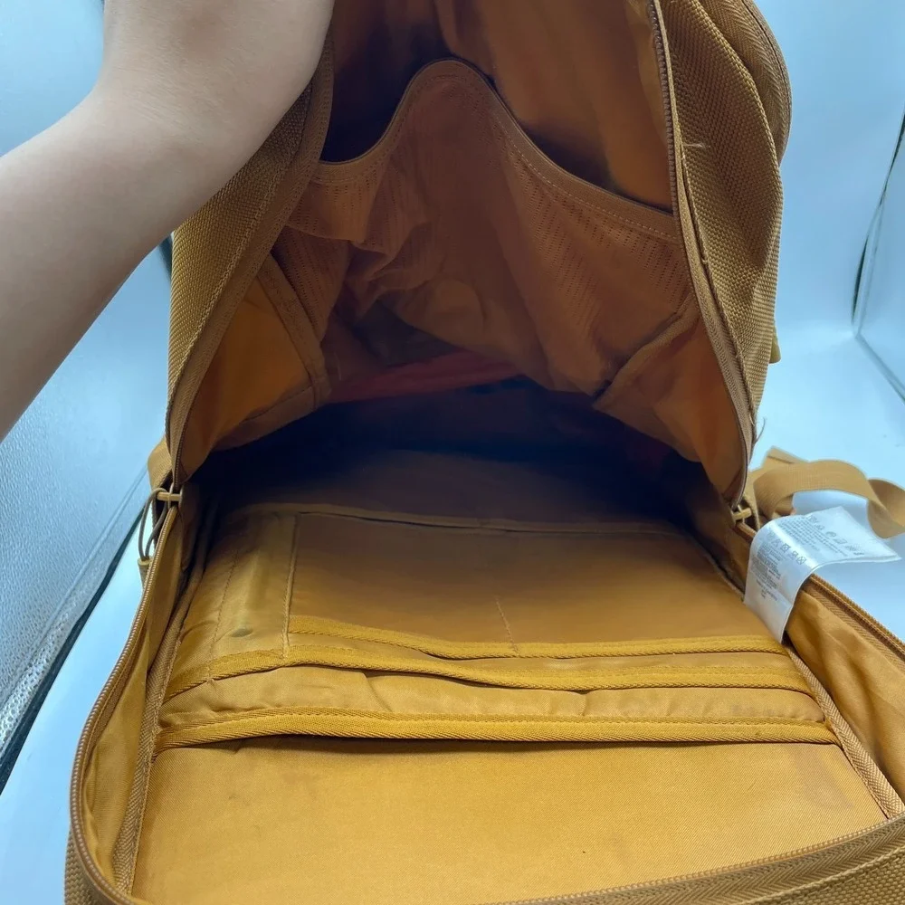Air Jordan Backpack Fluid Desert Ochre Zip Inner Pocket Laptop Sleeve Shoulder
